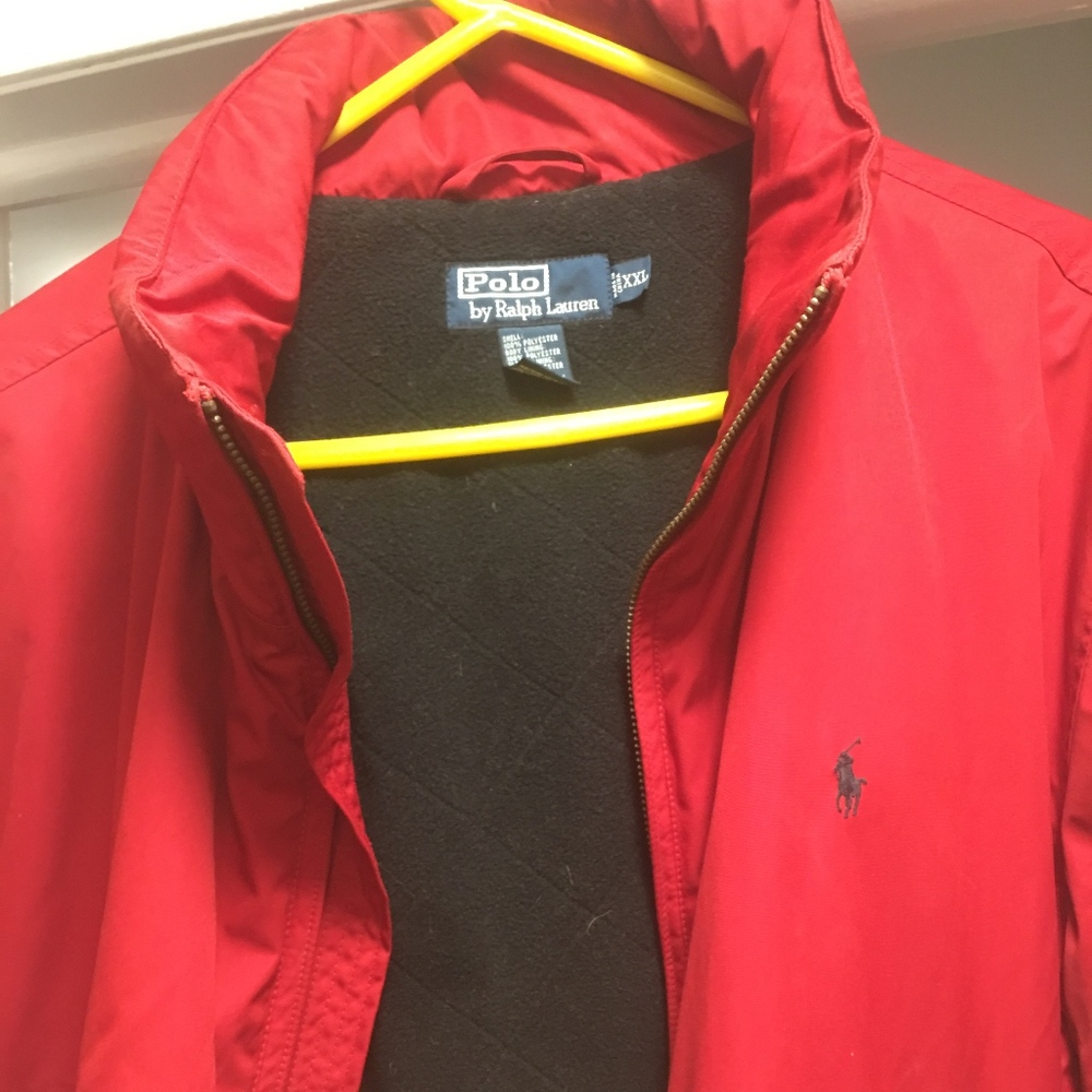 Red Spring/Fall Polo Ralph Lauren Jacket - Picture 6 of 6